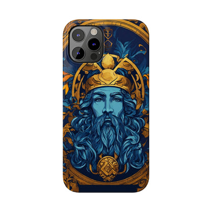 Greek God Slim Phone Case - Colorwink