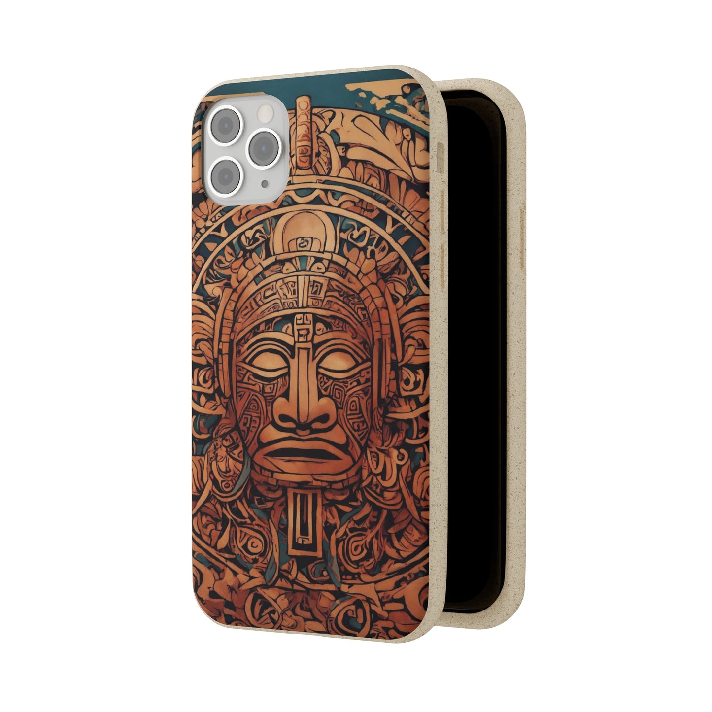 Marquesan Tattoo Style Biodegradable Case