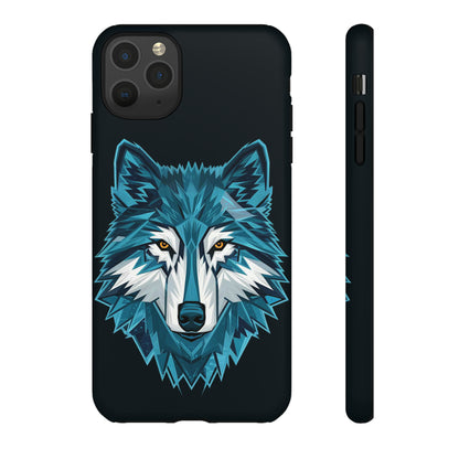 Cubism Wolf Art Tough Case