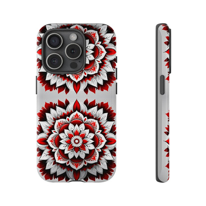 Flower Symmetry Pattern Tough Case