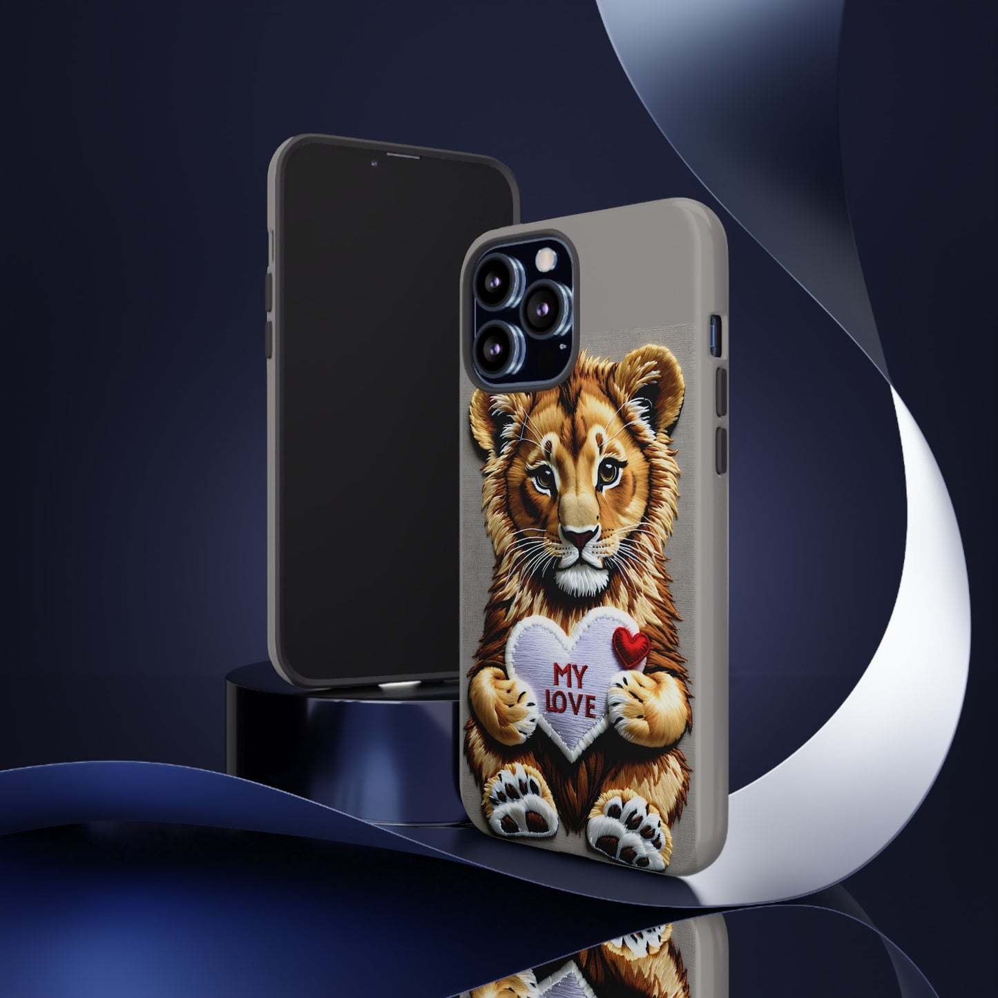 Love Lion Cub Tough Case