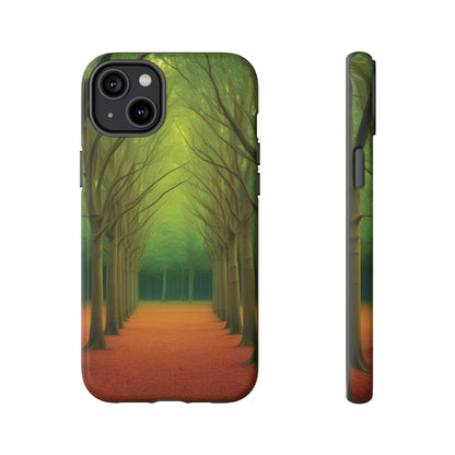 Boulevard in the Forest Tough Case