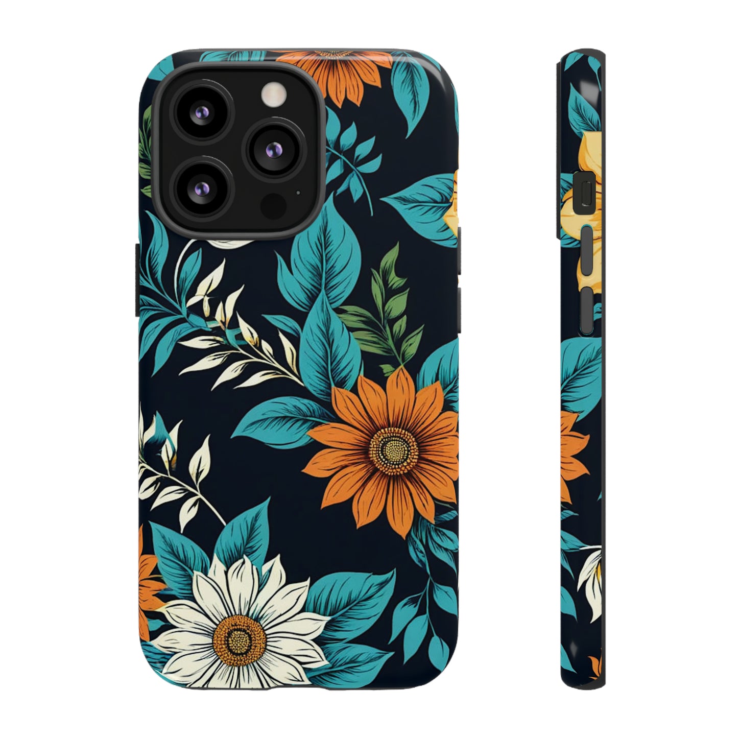 Flower Designs Pattern Tough Case