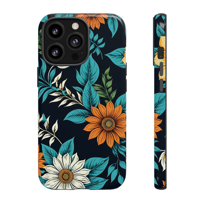 Flower Designs Pattern Tough Case