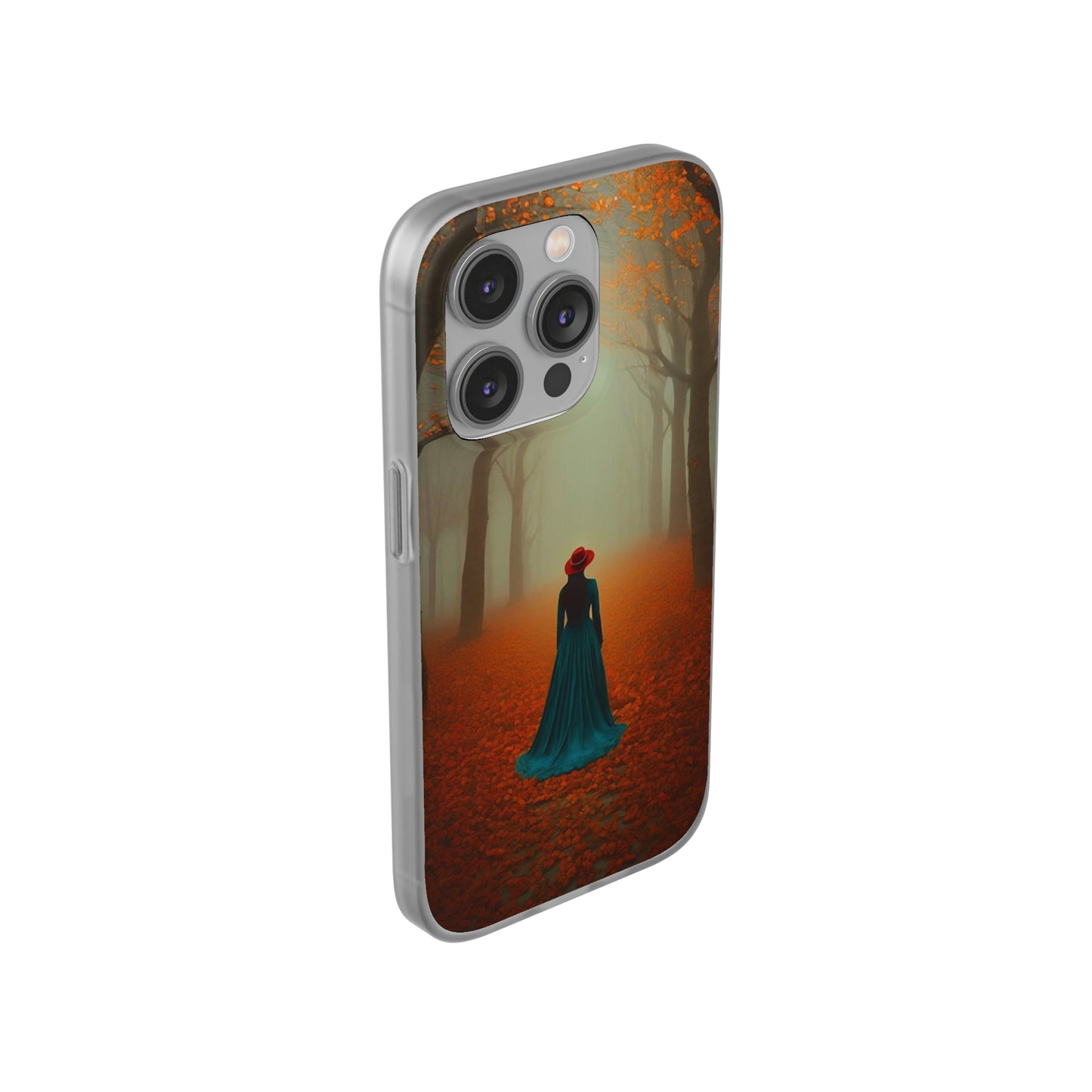 Girl in Floral Haven Flexi Case - Colorwink