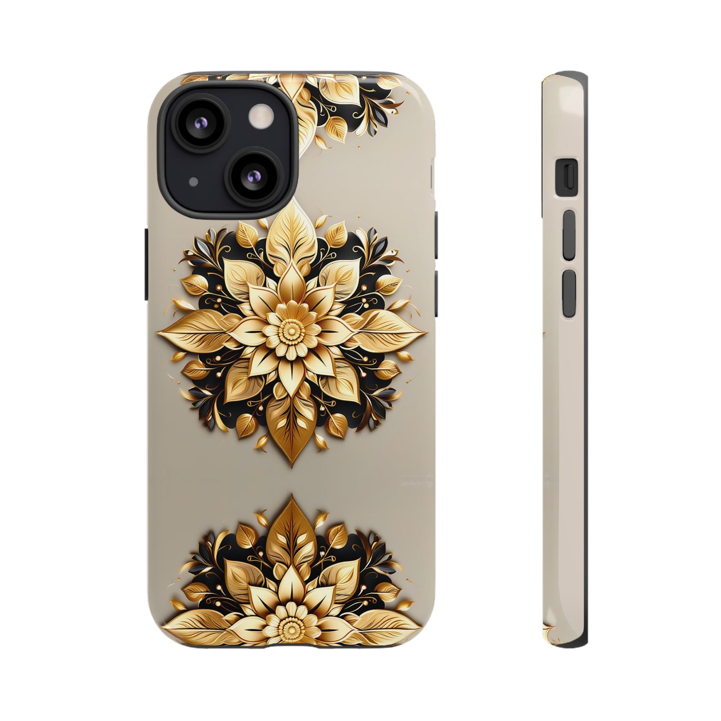 Golden Flower Tough Case