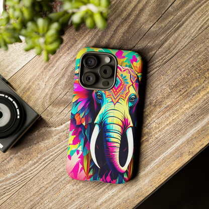 Psychedelic Elephant Tough Case