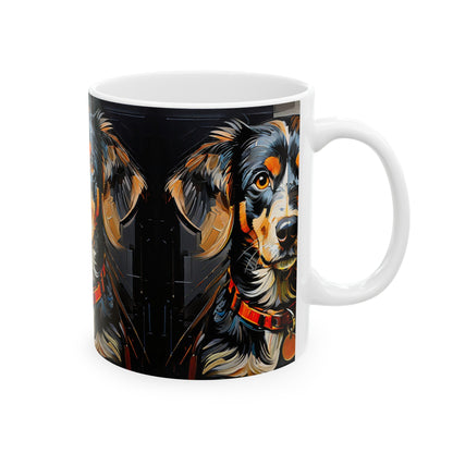 Border Collie Pup Coffee Mug