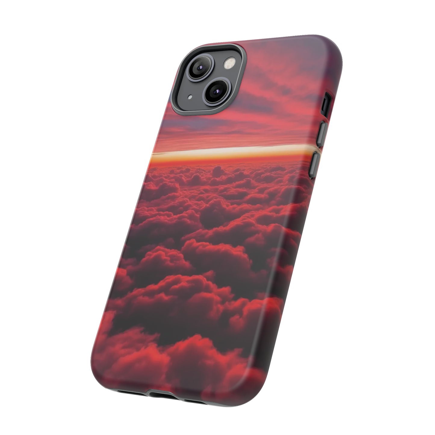 Red Clouds Tough Case