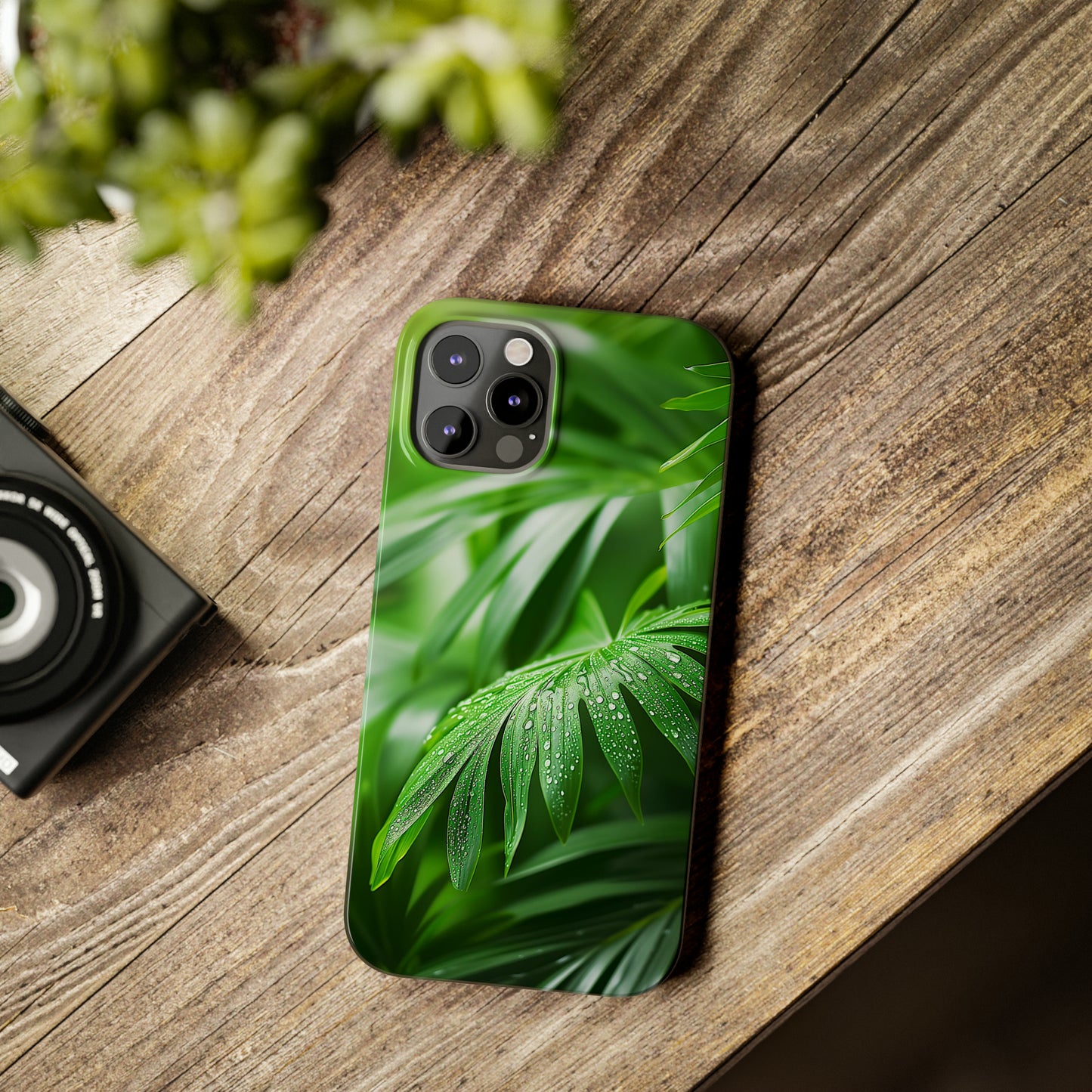 The Leaves Slim Phone Case - Colorwink