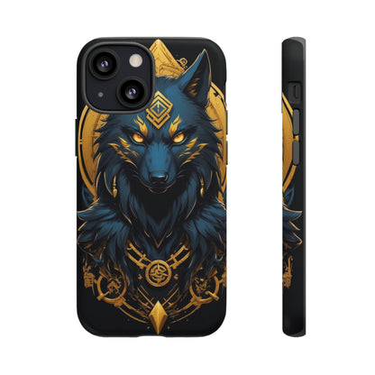 Golden wolf Tough Case