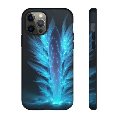 Glowing Blue Light  Tough Case