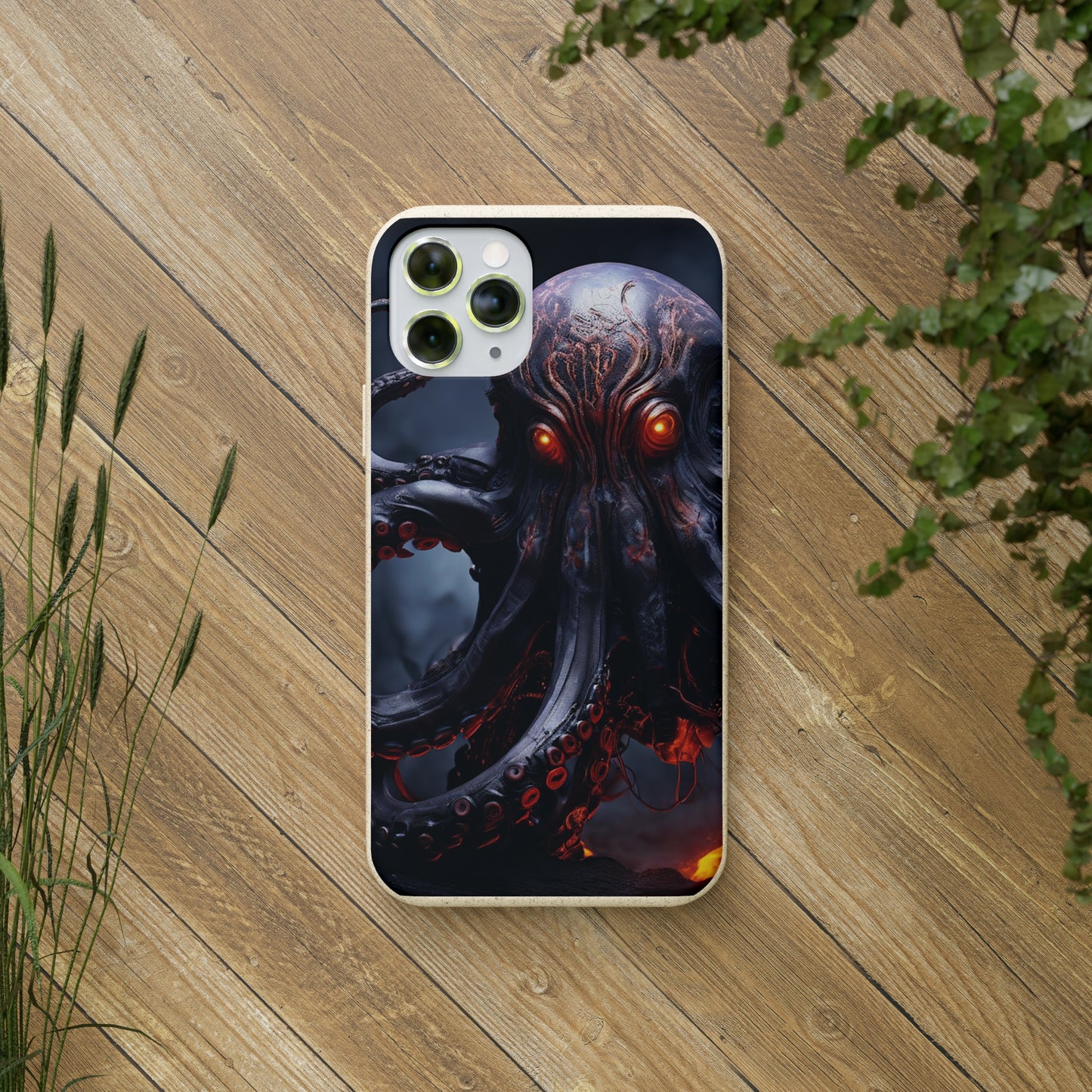 Angry Octopus Biodegradable Case