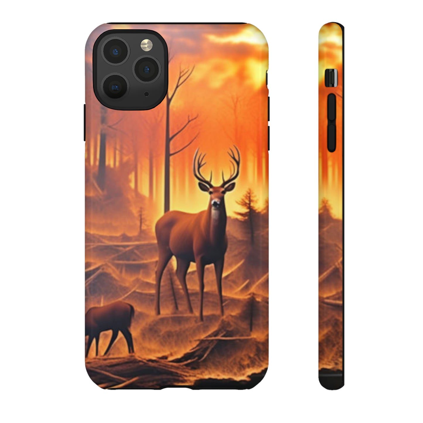 Deer Painting Tough Case