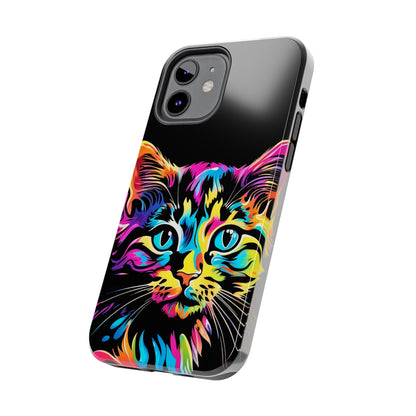 Psychedelic Cat Tough Case