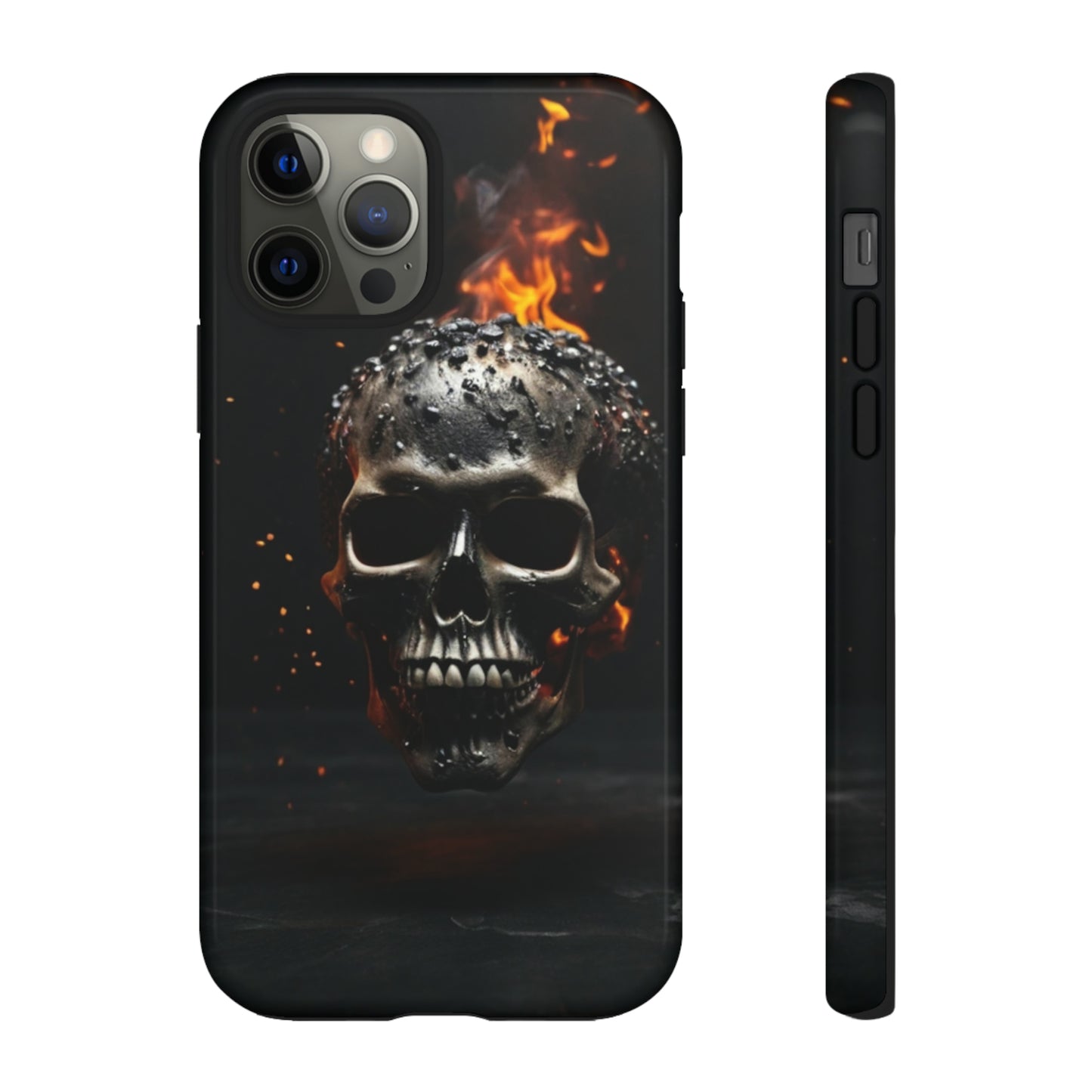 Fiery Skull Tough Case