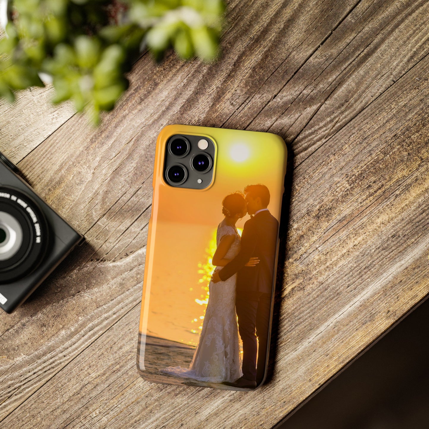 Just Married Slim Phone Case