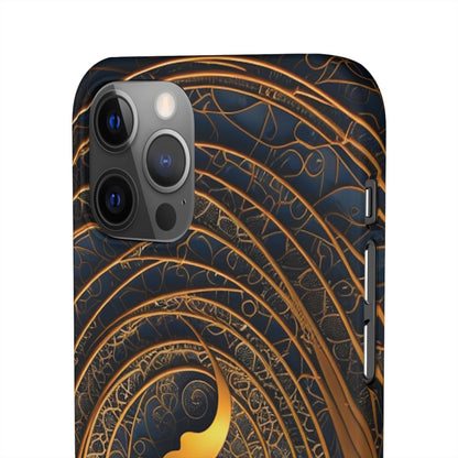 Mysterious Swirls Snap Case - Colorwink