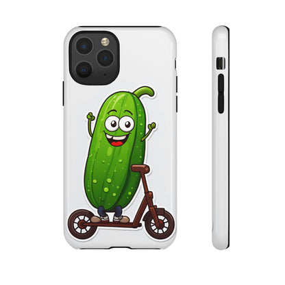 Cucumber on Scooter Tough Case