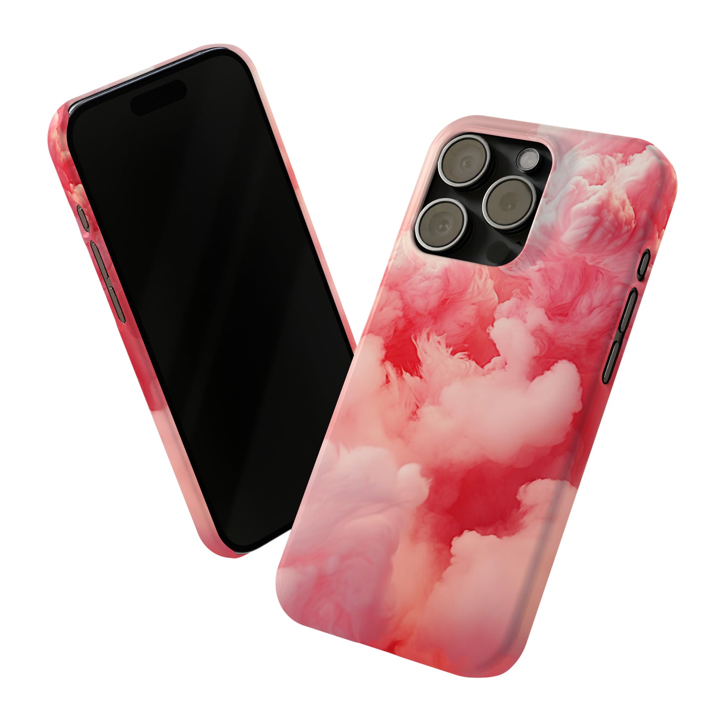 Pink Cloud Slim Phone Case - Colorwink