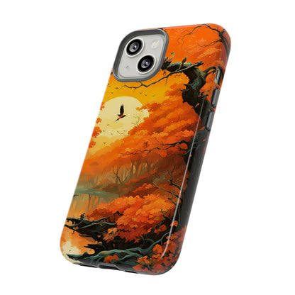 Sunset Tree Tough Case