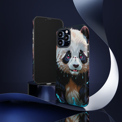 Cute Panda Tough Case