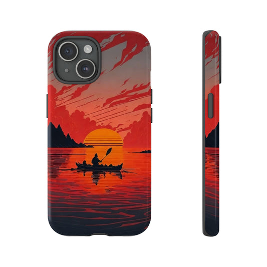 Red Sun Tough Case