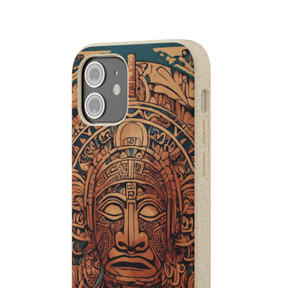 Marquesan Tattoo Style Biodegradable Case