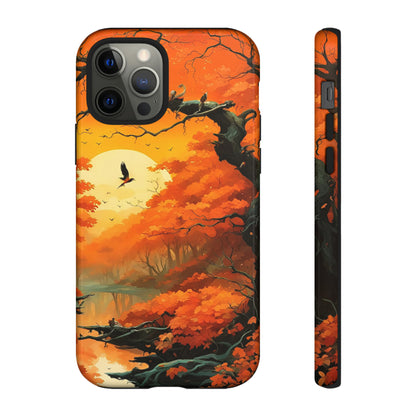 Sunset Tree Tough Case