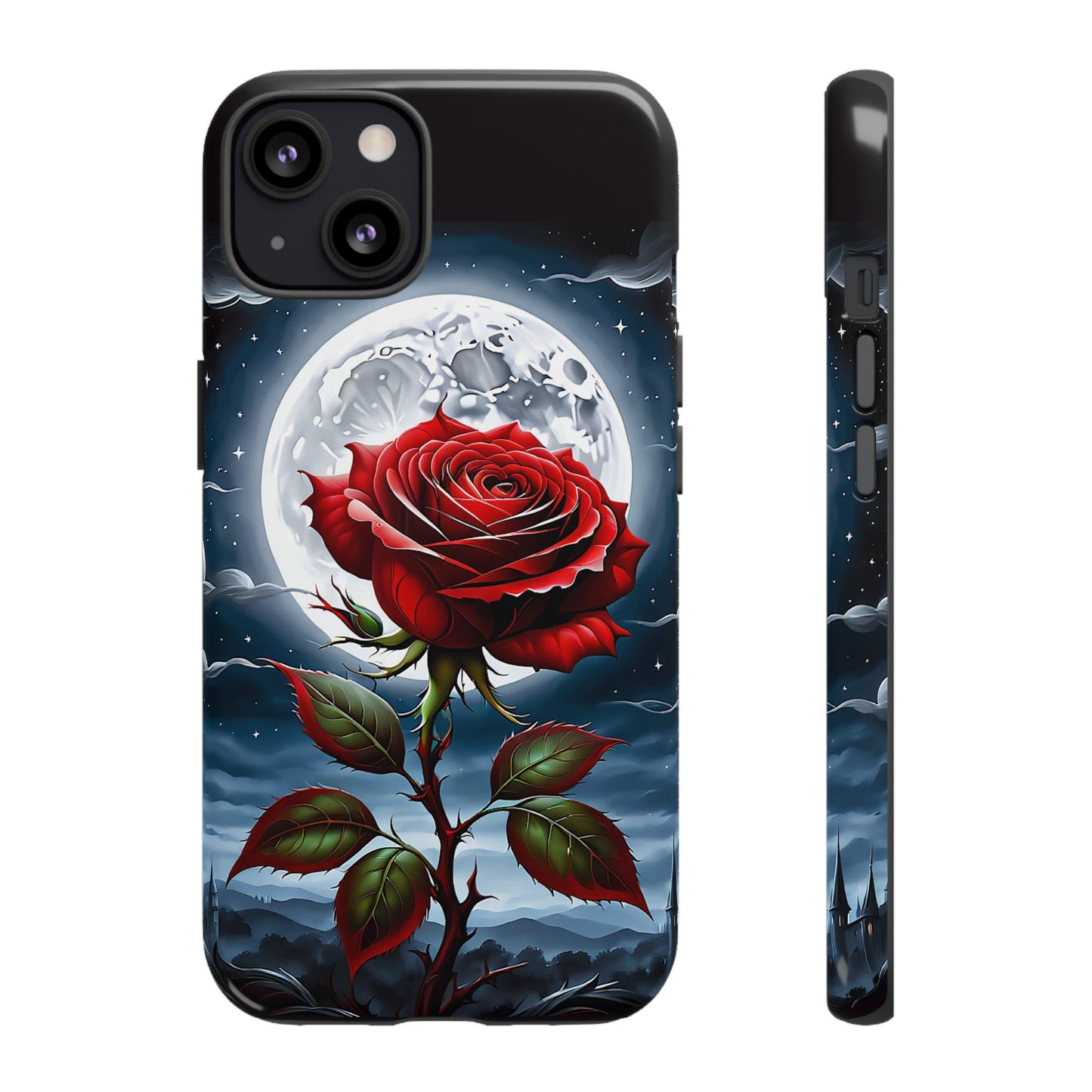 Moonlit Rose Tough Case