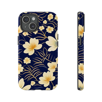 White Flower Art Tough Case