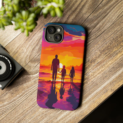 Family Sunset Tough Case