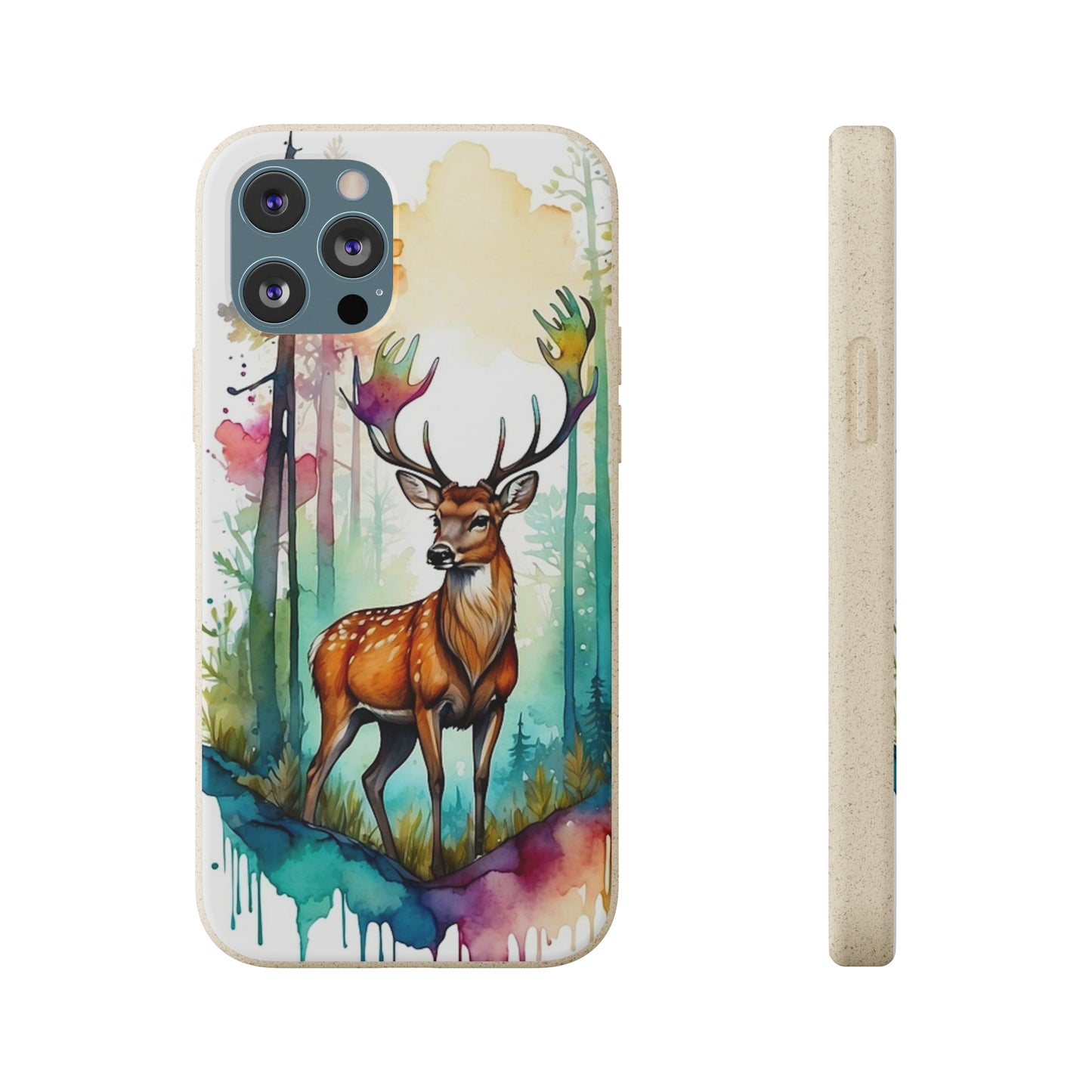 Forest Majesty Deer Biodegradable Case