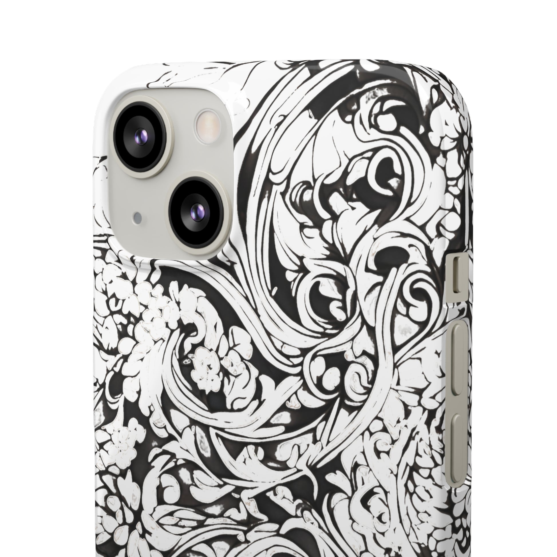 Floral Tattoo Snap Case - Colorwink