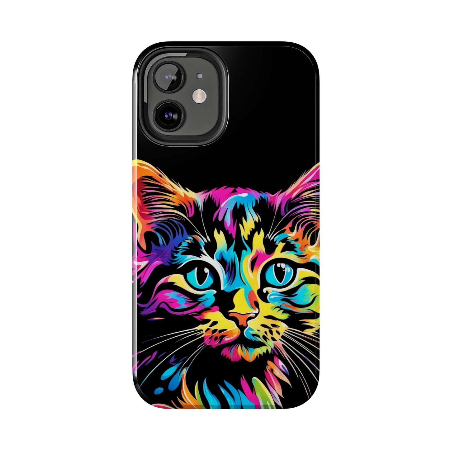 Psychedelic Cat Tough Case