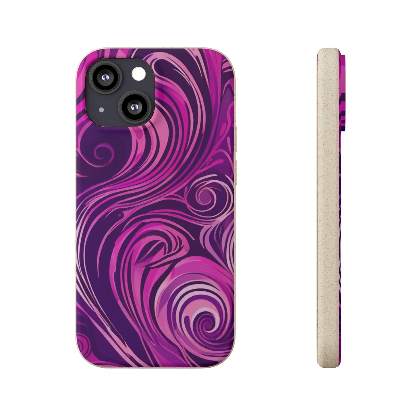 Abstract Illusions Biodegradable Case