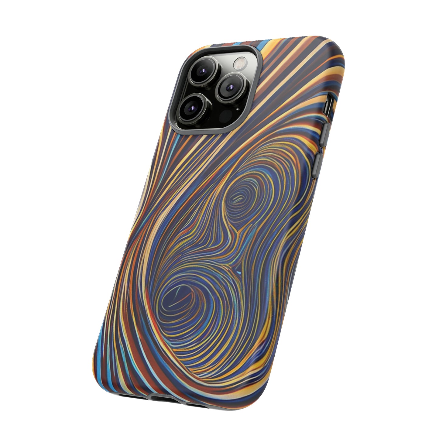 Spiral illusion Pattern Tough Case