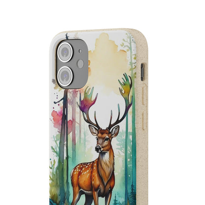 Forest Majesty Deer Biodegradable Case