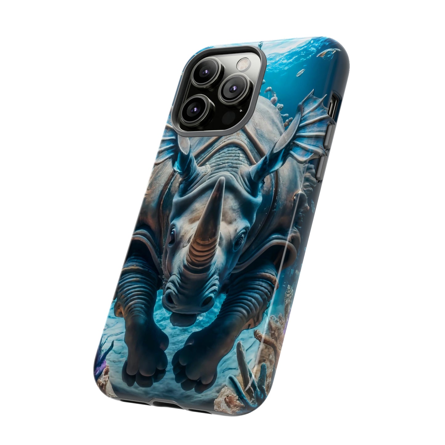 Water Rhinoceros Tough Case