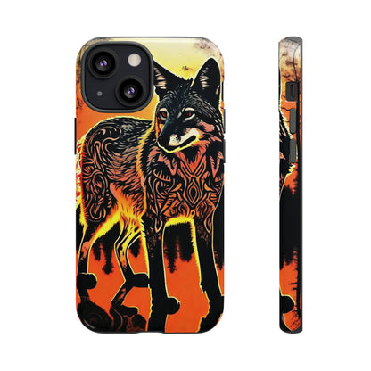 Fiery tail Tough Case