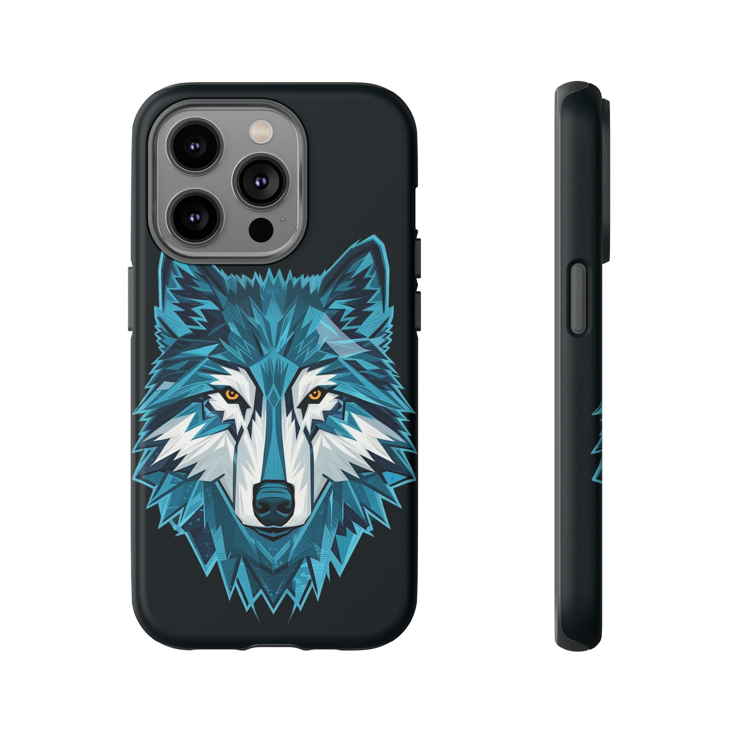 Cubism Wolf Art Tough Case