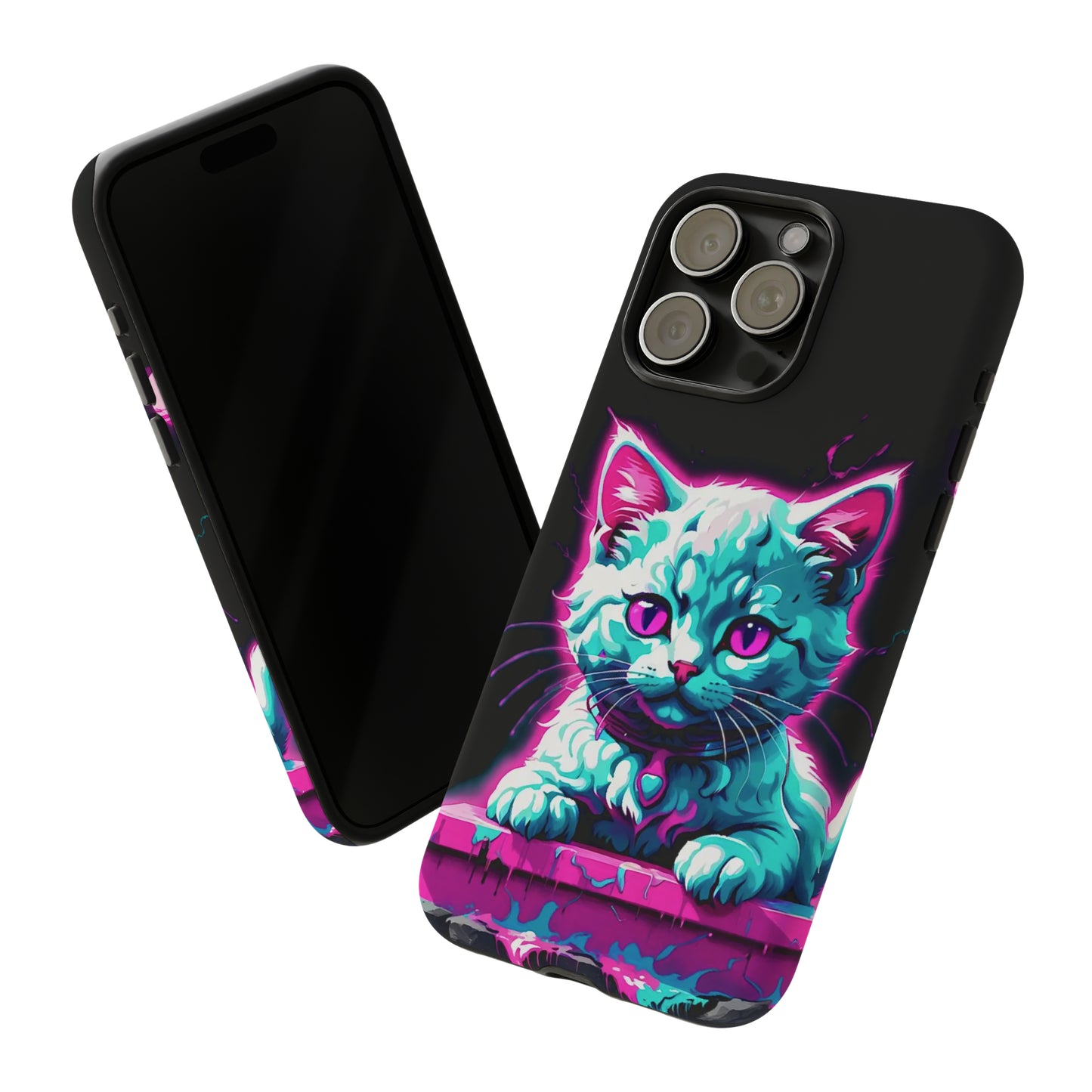 Neon Cat Tough Case