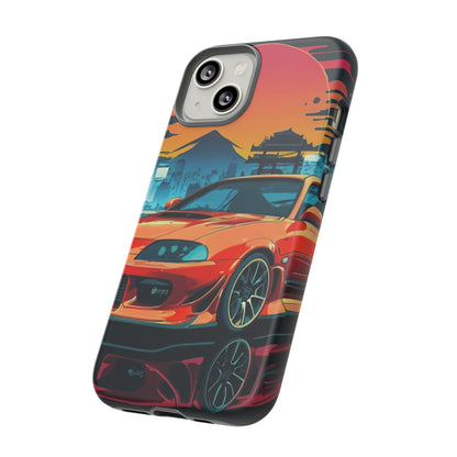 Anime Neon Car Tough Case