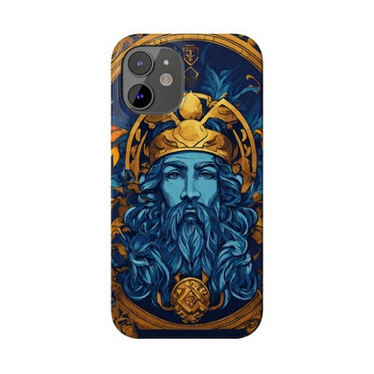 Greek God Slim Phone Case - Colorwink