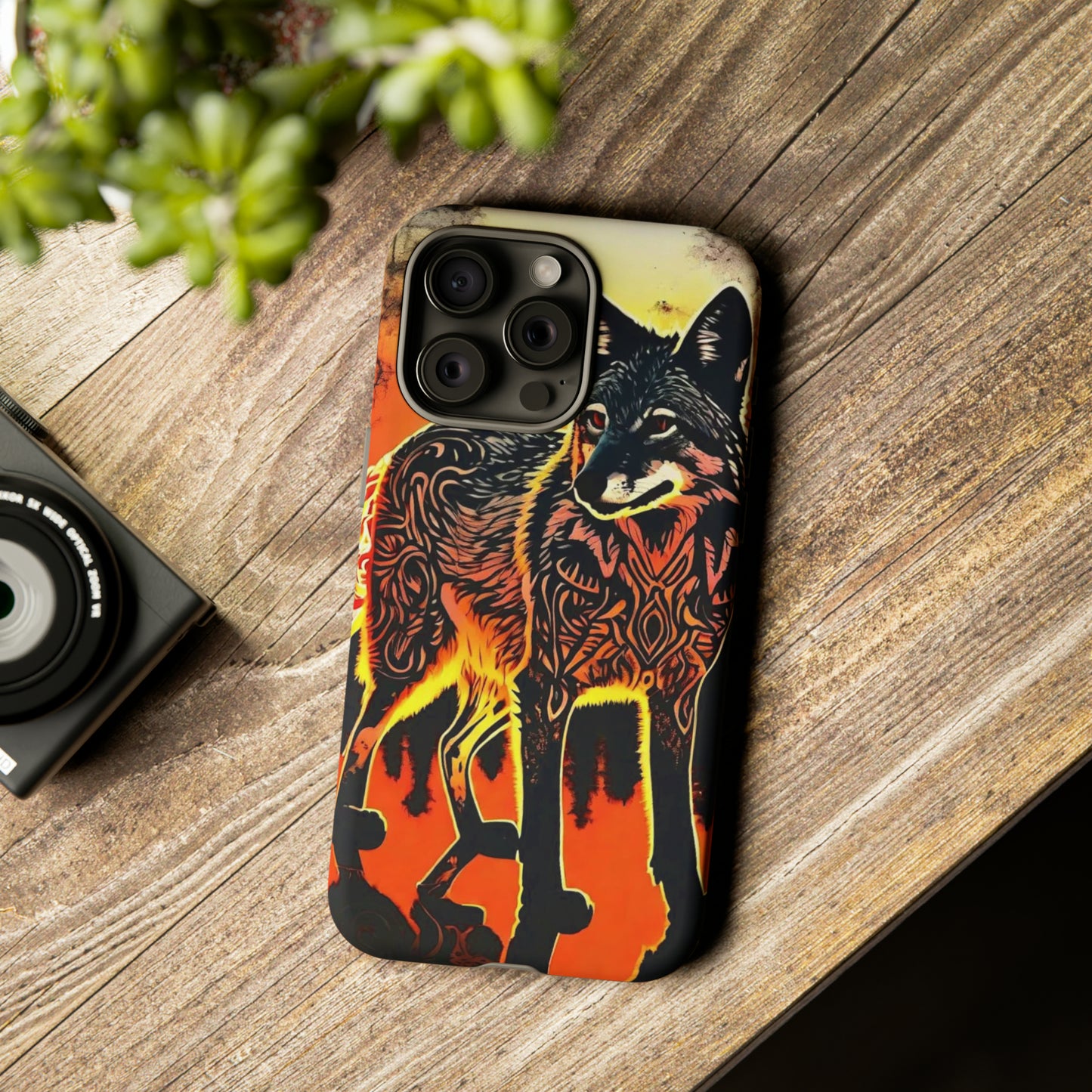 Fiery tail Tough Case