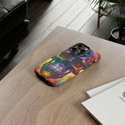 Psychedelic Skull Tough Case