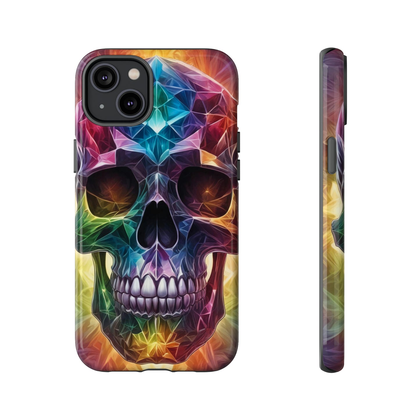 Psychedelic Skull Tough Case