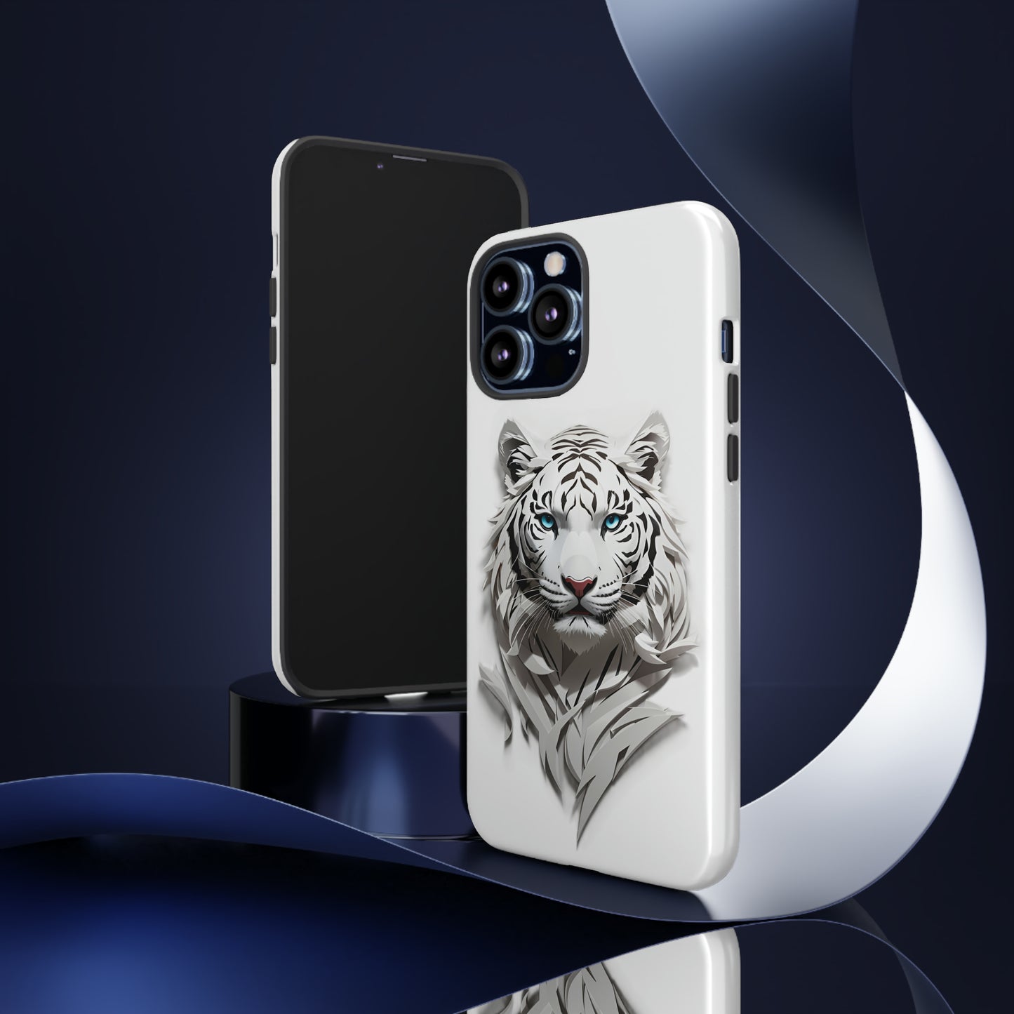 White Tiger Tough Case