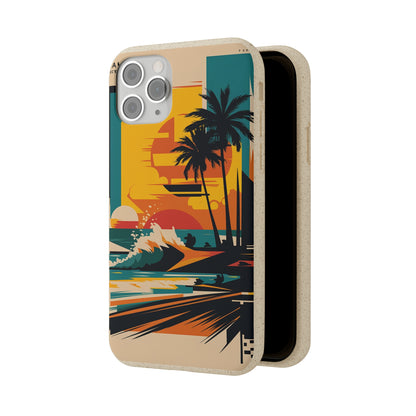 Sunset Mural Biodegradable Case