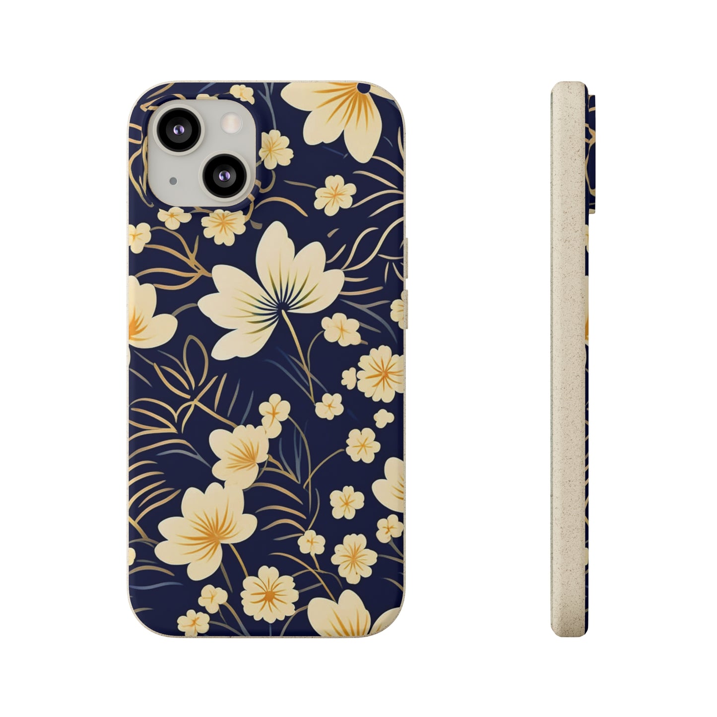 Flower Paint Biodegradable Case